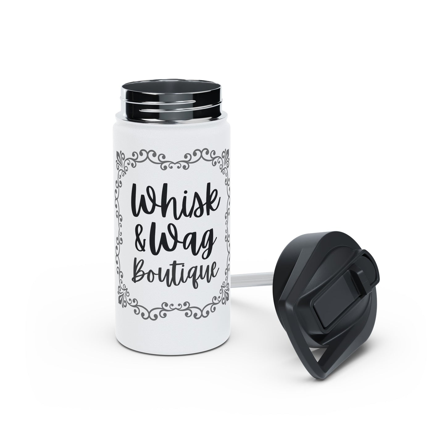 Whisk & Wag Stainless Steel Water Bottle