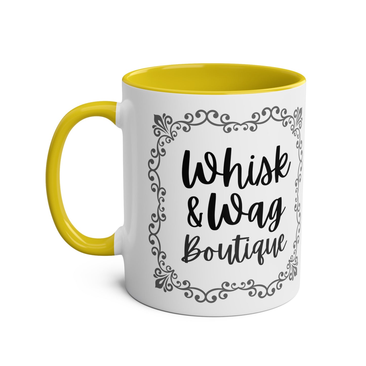 Whisk & Wag Branded Two-Tone 11oz Mug