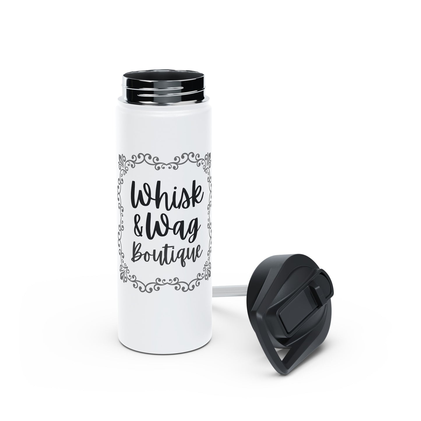 Whisk & Wag Stainless Steel Water Bottle