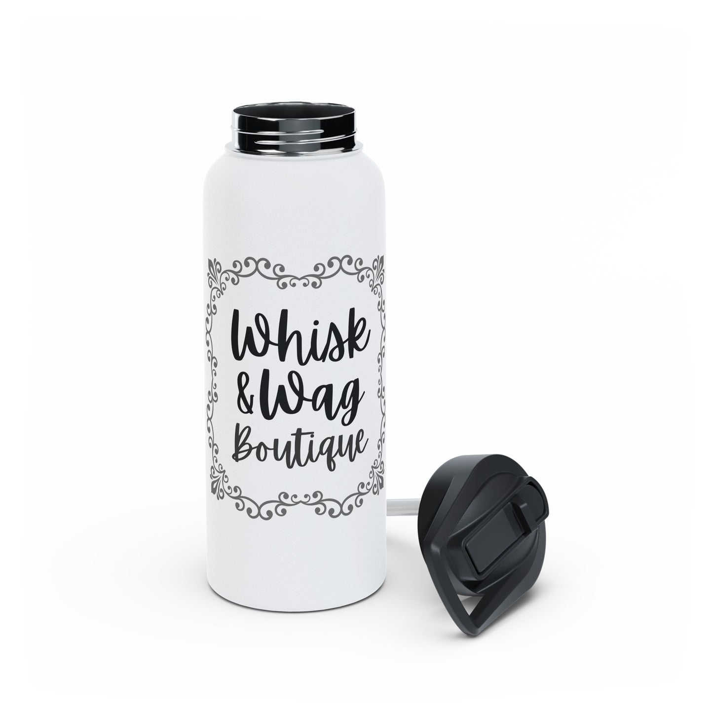 Whisk & Wag Stainless Steel Water Bottle