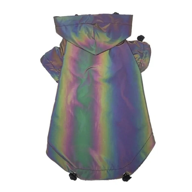 Reflective Multi Color Dog Hoodie Small to 5XL