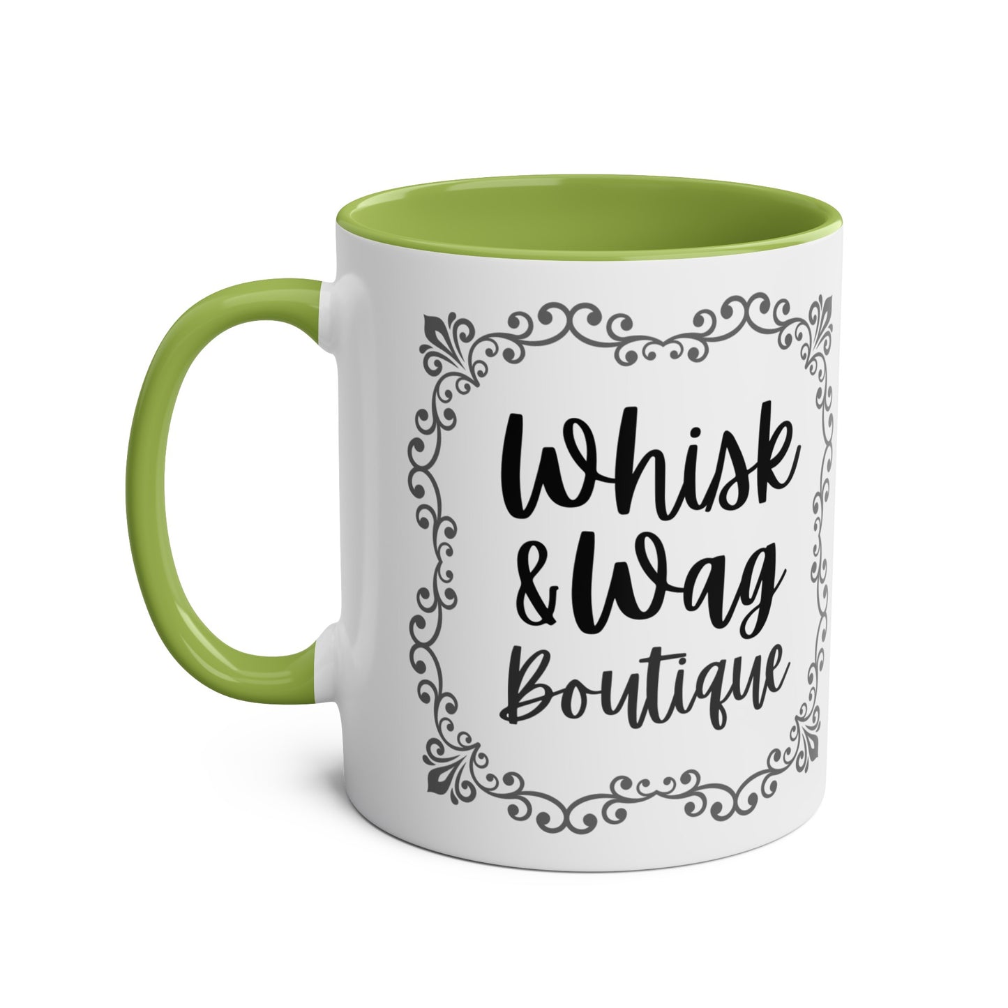 Whisk & Wag Branded Two-Tone 11oz Mug