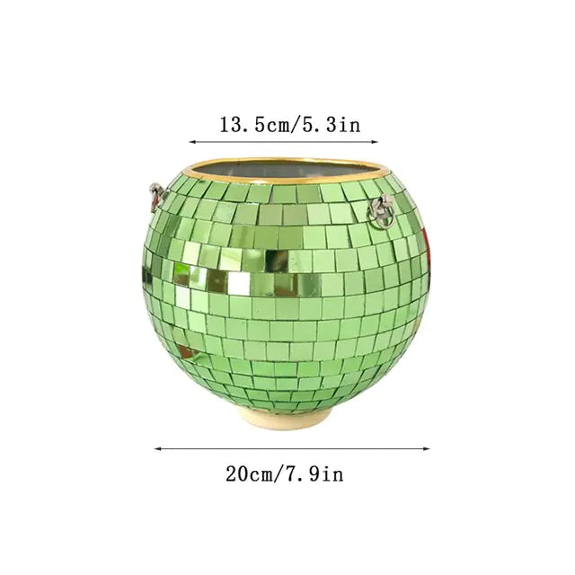 Disco Ball Houseplant Pot