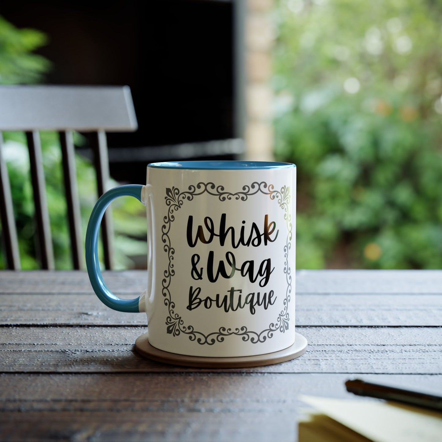 Whisk & Wag Branded Two-Tone 11oz Mug