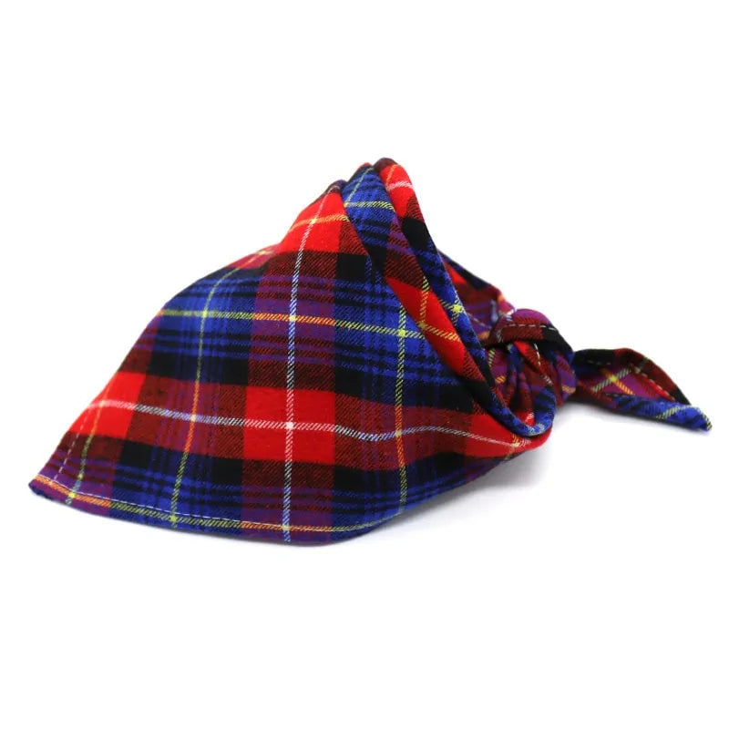 Plaid Pet Bandana