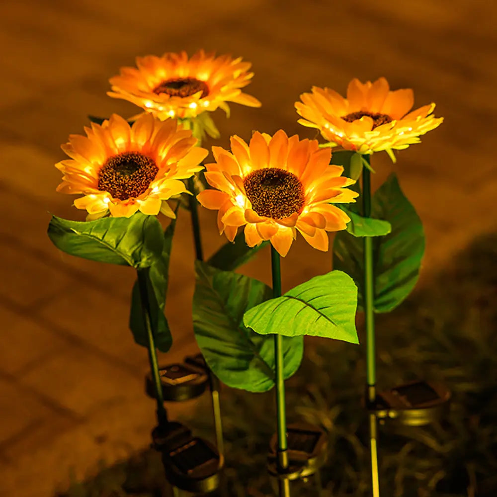 Sunflower Solar Light