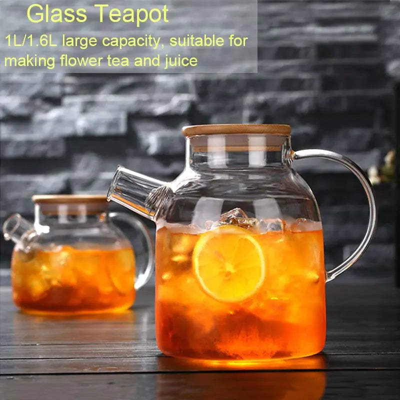 Heat Resistant Glass Teapot