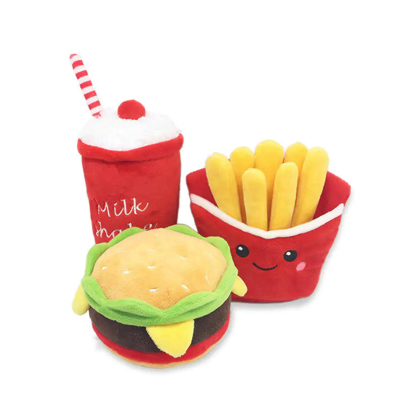 Fast Food Plush Pet Toy