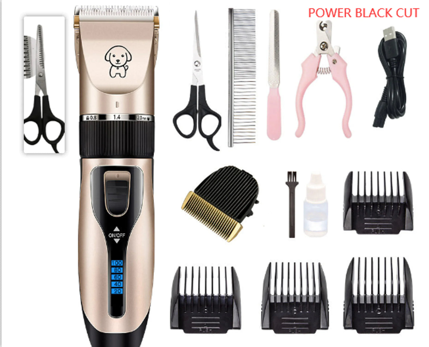 Complete Pet Grooming Kit