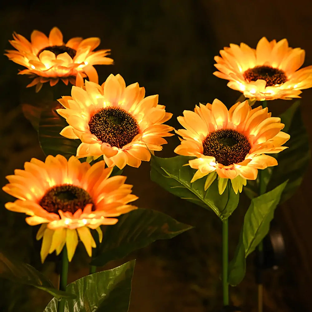 Sunflower Solar Light