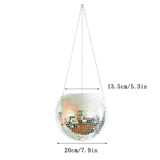 Disco Ball Houseplant Pot