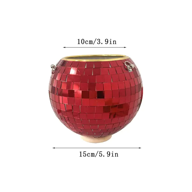 Disco Ball Houseplant Pot