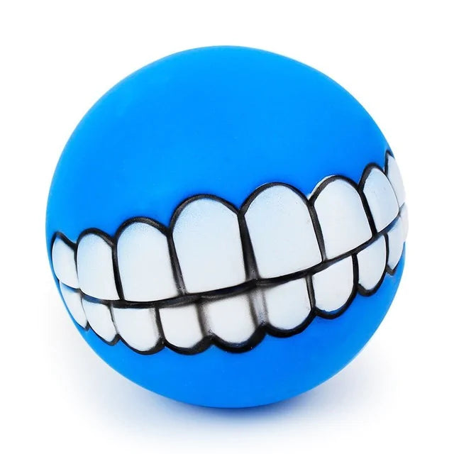 Silicone Teeth Ball Chew Toy for Large Dogs