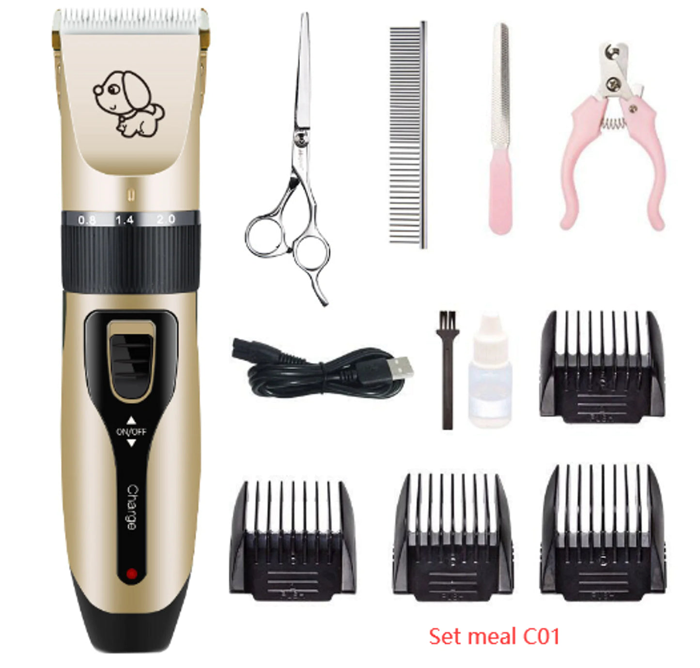 Complete Pet Grooming Kit