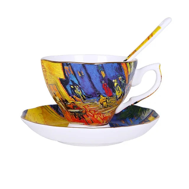 Van Gogh Cup and Saucer