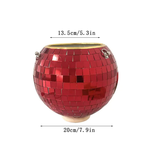 Disco Ball Houseplant Pot