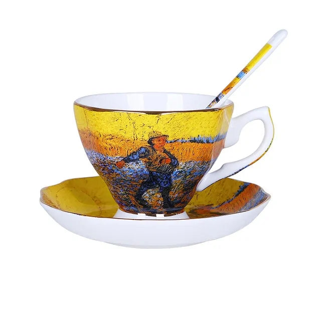 Van Gogh Cup and Saucer