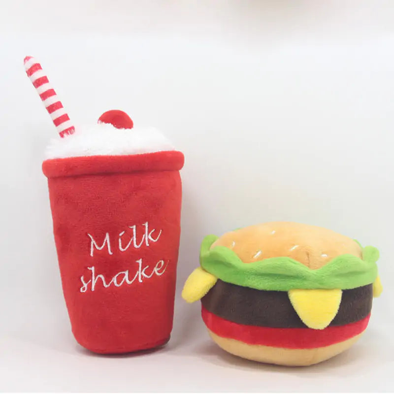 Fast Food Plush Pet Toy