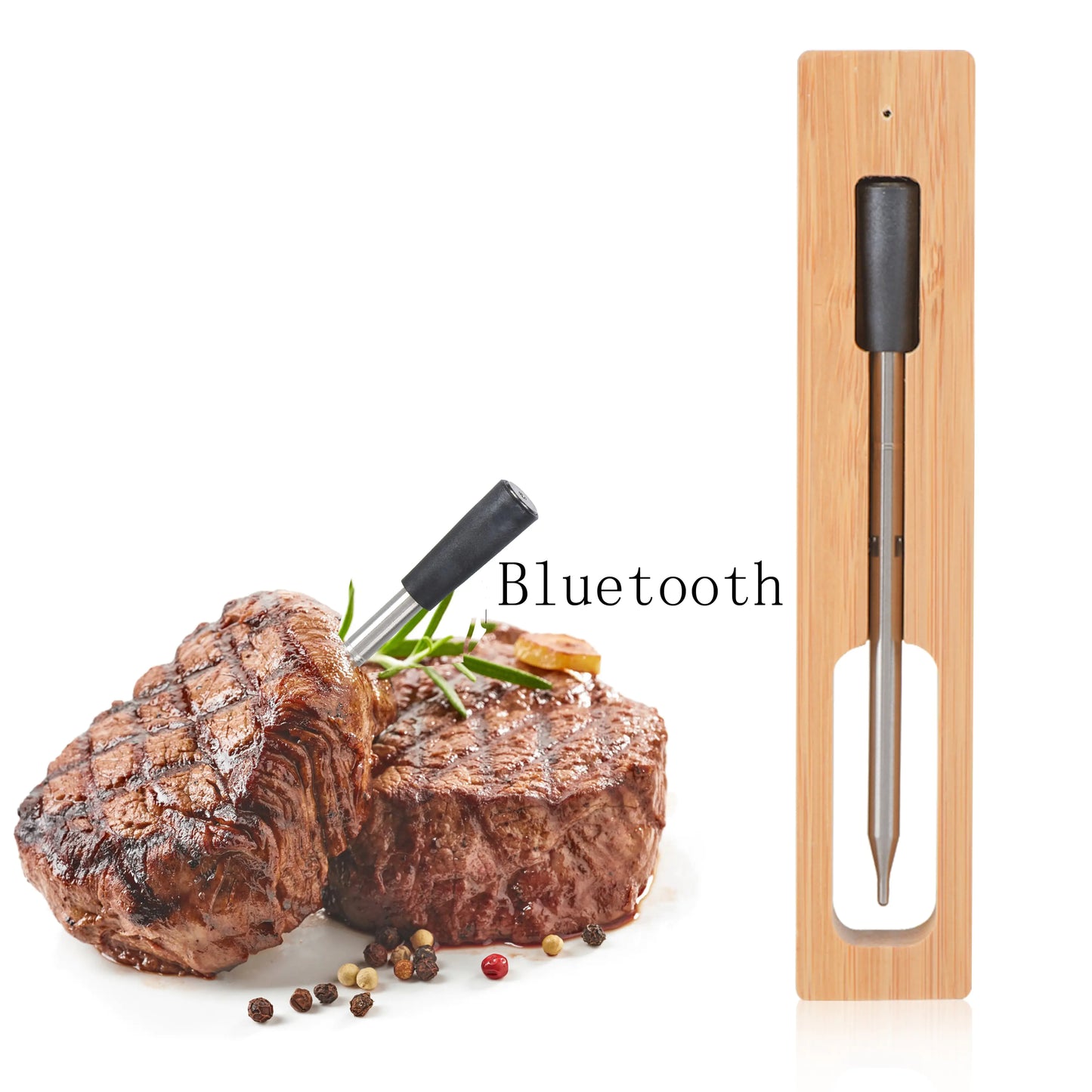 Wireless Double Probe Food Thermometer