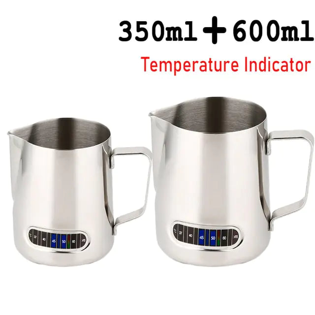 Milk Frothing Jug with Temperature Sensor