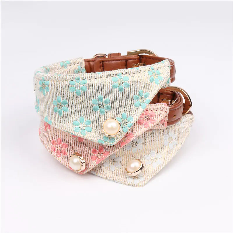 Pastel Bow Pets Collars