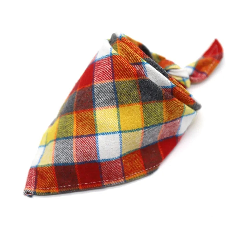 Plaid Pet Bandana