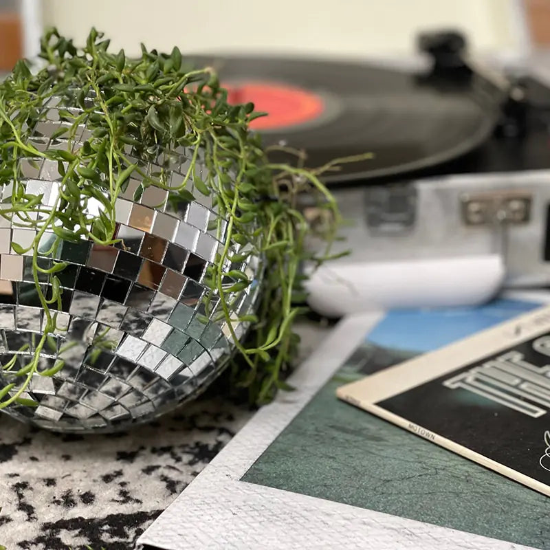 Disco Ball Houseplant Pot