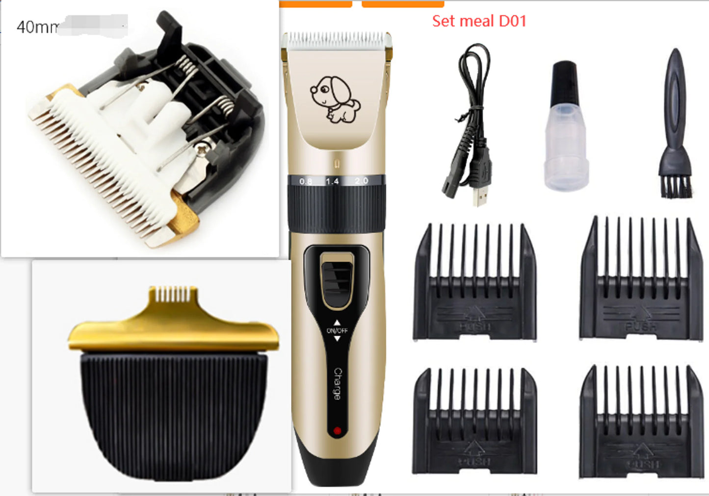 Complete Pet Grooming Kit