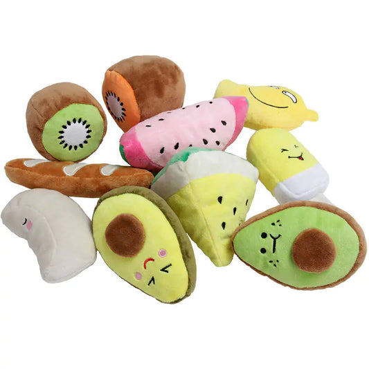 Cute Fruits Pet Toys