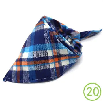 Plaid Pet Bandana