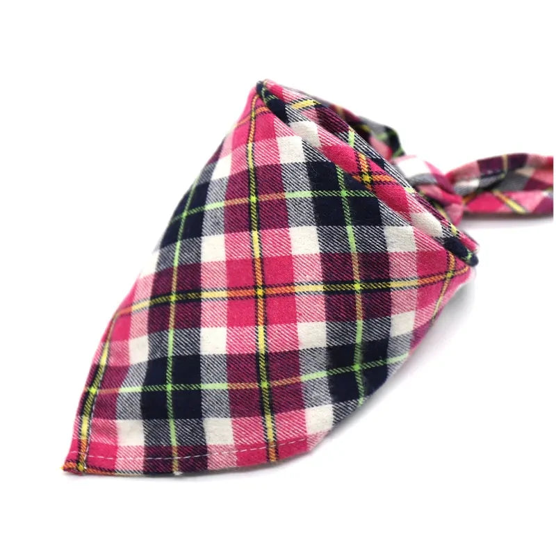 Plaid Pet Bandana