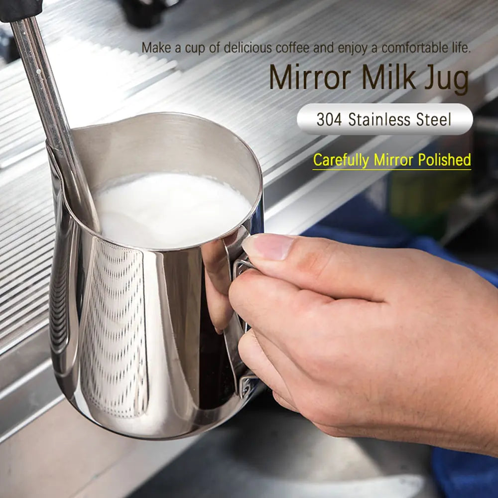 Milk Frothing Jug with Temperature Sensor