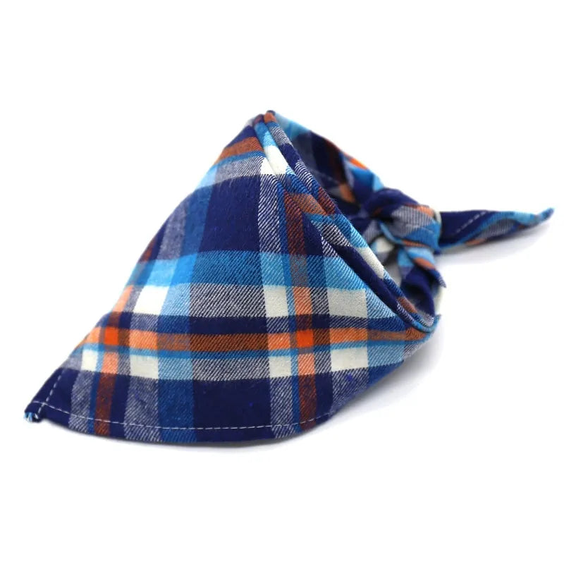 Plaid Pet Bandana