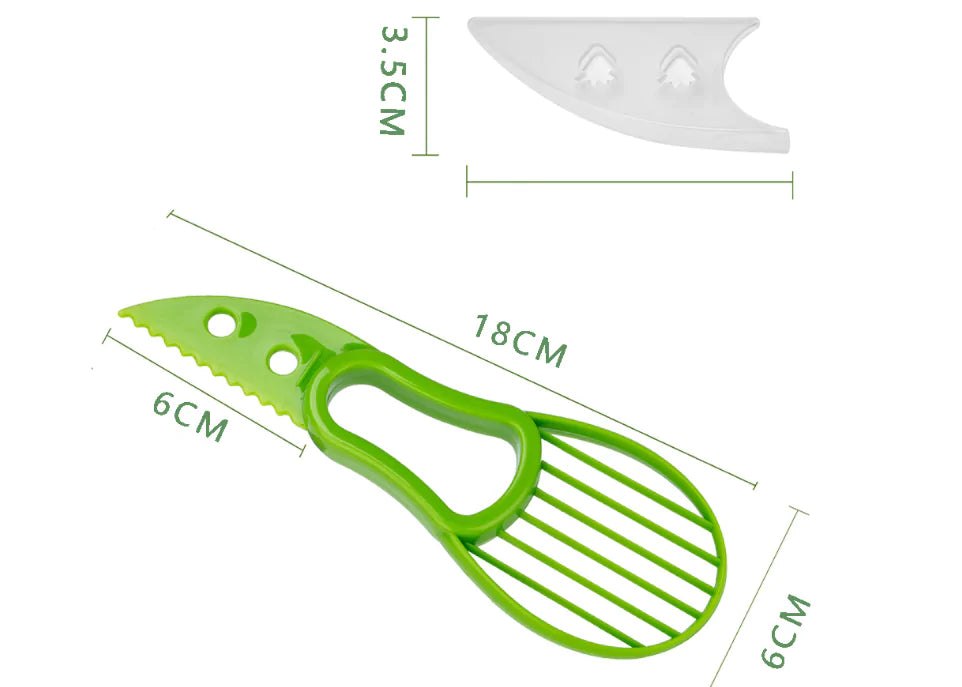 Multi Use Avocado Cutter