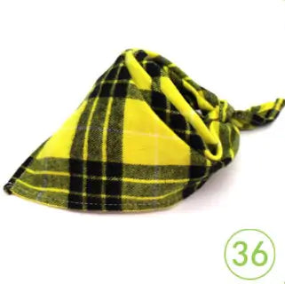 Plaid Pet Bandana