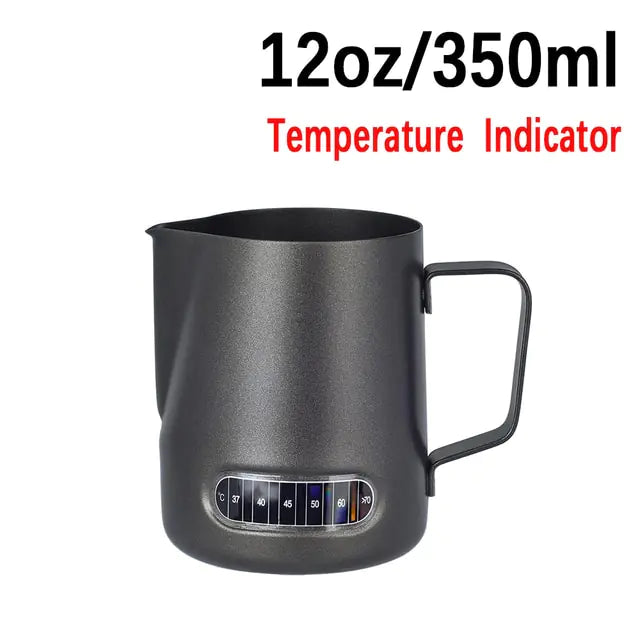 Milk Frothing Jug with Temperature Sensor