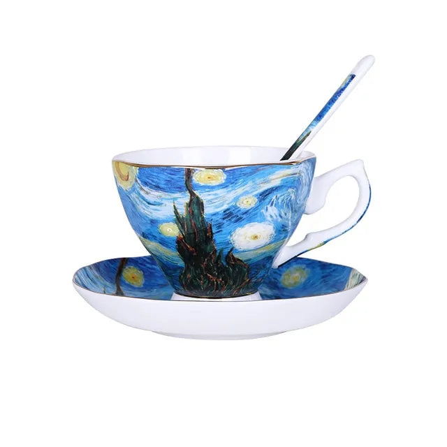 Van Gogh Cup and Saucer