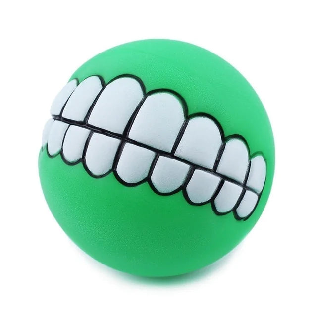 Silicone Teeth Ball Chew Toy for Large Dogs