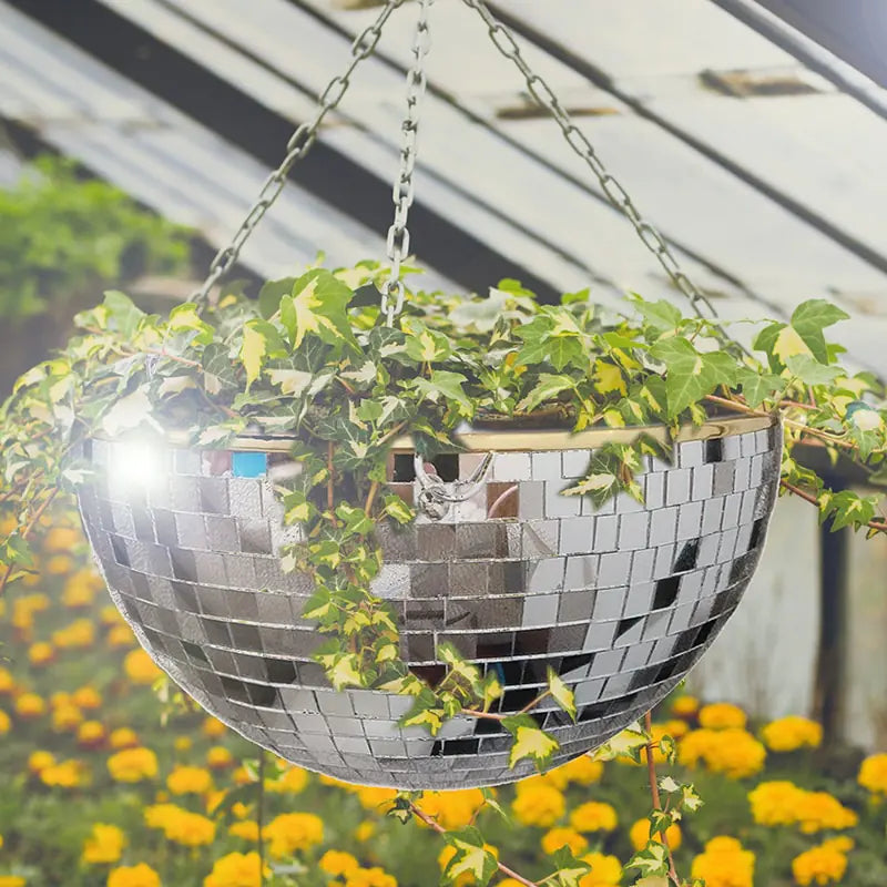 Disco Ball Houseplant Pot