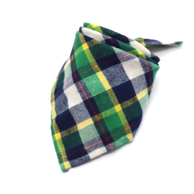 Plaid Pet Bandana