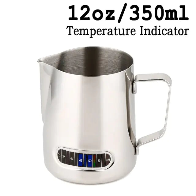 Milk Frothing Jug with Temperature Sensor