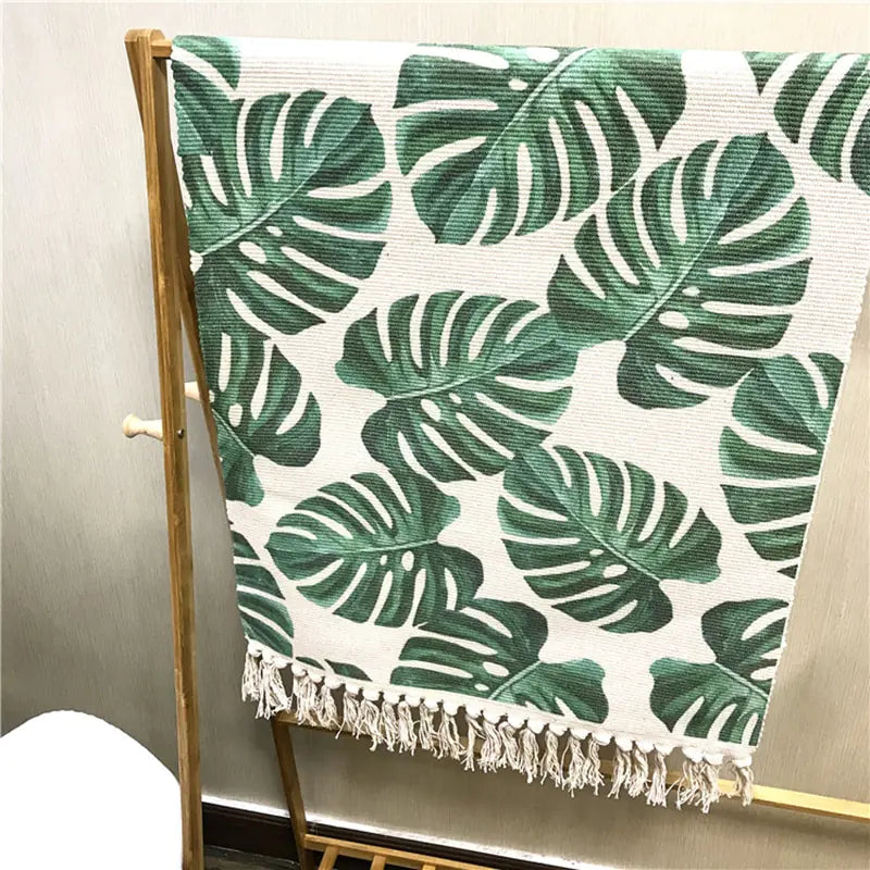 Monstera Printed Rug