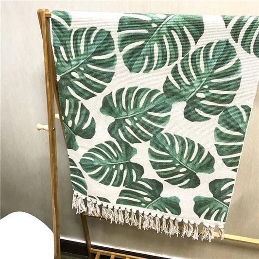 Monstera Printed Rug